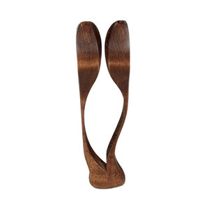 ช้อนดนตรีไม้ธรรมชาติคุณภาพสูง เครื่องดนตรีเคาะจังหวะพื้นบ้าน สำหรับวงดนตรีพื้นเมืองและการแสดงทางวัฒนธรรม - Product Image 6