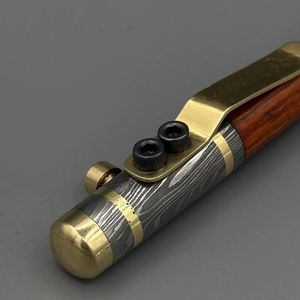 Stylo en acier de Damas, stylo de luxe pour le bureau et les cadeaux d'entreprise, stylo exécutif en acier de Damas - Product Image 4