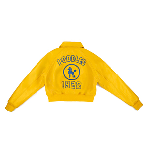 Sigma Rho Phi Greek Varsity Jacket SGRHO Pretty Poodles Sorority Sisterhood Women Regular Leather Eco-Friendly Breathable - Product Image 6