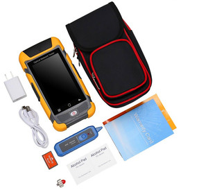 Réflectomètre optique temporel mini OTDR H430 1310/1550nm 28/22dB FTTH OPM PLS VFL Testeur de câble à fibre optique - Product Image 6