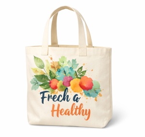 Custom Printed Logo Promotional Personalized Reusable Shopping Cotton <b>Canvas</b> Tote <b>Bags</b> with Watercolor Print - Product Image 4