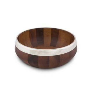 Bol à salade rond en bois personnalisé avec finition naturelle, bol de service alimentaire, vaisselle de cuisine, bol pour un usage quotidien - Product Image 3