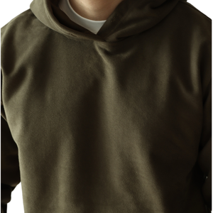 VIENNA INDUSTRY Sweat à capuche zippé pour homme, coupe oversize, style streetwear, motif color block, 100% coton, hiver, coupe-vent, respirant - Product Image 5