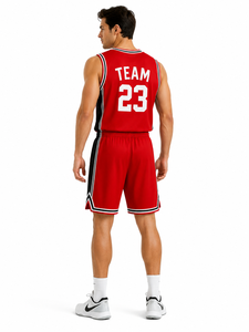 Basketball Team Wear Uniform Set Custom Design Sports Jersey and <b>Shorts</b>, OEM Basketball Apparel Supplier - Product Image 4