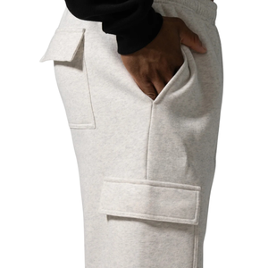 Pantalones Deportivos de Felpa Suave para Mujer, Color Gris Jaspeado, Corte Holgado, con Bolsillos Laterales, para Uso Diario, Gimnasio y Actividades - Product Image 5