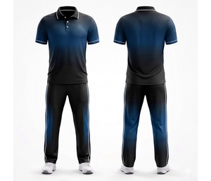 Professional Match Day <b>Cricket</b> Uniform with Personalized Design | Men Women Youth <b>Cricket</b> Wears Polo Shirt and Trouser Full Team - Product Image 4