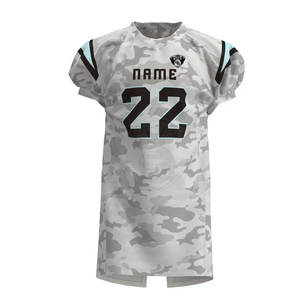 Prix de gros, uniforme de football américain respirant et léger, logo personnalisé, créez votre propre uniforme de football américain - Product Image 2