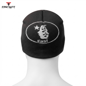 Best Sale High Quality Custom Breathable 100% Cotton <b>Beanie</b> Hat 3D Embroidery Waterproof Multi Color Optional Winter Cap - Product Image 2