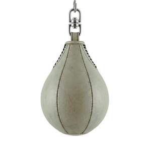 Équipement de boxe professionnel en cuir véritable, ballon de vitesse double suspendu, sac de frappe pour entraînement d'arts martiaux, ballon de vitesse AI-SB-131 - Product Image 4
