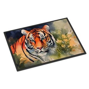 Nouveau tapis de porte antidérapant lavable à poils ras pour intérieur et extérieur, 18H x 27L, tapis de bienvenue pour porte d'entrée - Product Image 1