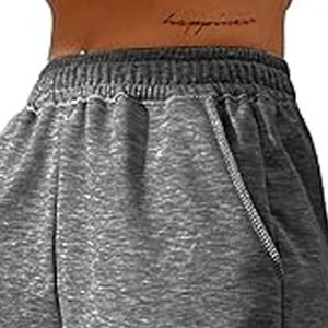 Shorts de Algodón Vintage con Lavado Ácido para Mujer, Cintura Media, Largo hasta la Rodilla, 100% Algodón, Novedad 2026 - Product Image 3