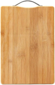 Tabla de Cortar Grande de Bambú Grueso y Ligero, Tabla de Cocina Premium, Duradera, Apta para Lavavajillas, Tabla para Preparar Alimentos - Product Image 2