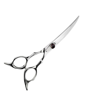 Customized Pet Grooming Curved Blade <b>Scissor</b> Hair Grooming <b>Scissor</b> - Product Image 2