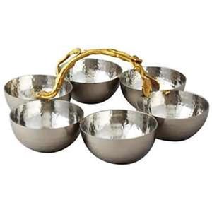 Tazón de servir metálico tradicional de alta calidad, reutilizable y sostenible para uso diario en la cocina a precio de mayoreo. - Product Image 4