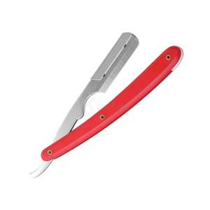 Rasoir droit noir et blanc, outil de rasage professionnel pour salon, shavette manuelle, logo personnalisé OEM ODM - Product Image 4