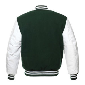 Chaqueta Varsity de Lana para Hombre, Invierno 2025, Chaqueta Letterman Personalizada, Servicio OEM Disponible - Product Image 3