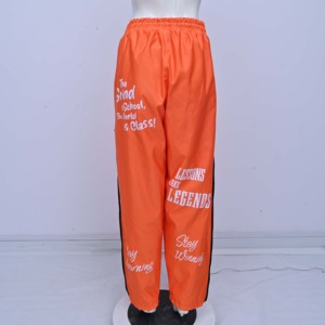 Nylon Polyester Material Casual Jogging Trouser for Men Women with Custom Design Pants Mens MRI Made Letter Decorated <b>Waterproof</b> - Product Image 2