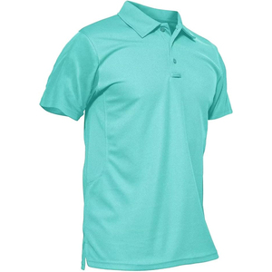 Camiseta Polo para Hombre OEM, Color Sólido, Material Transpirable, Ropa Casual de Oficina y Deportiva, Fabricante Mayorista - Product Image 5