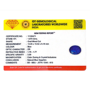 Loose 8.35 Ct Sky Blue Sapphire Gemstone Brilliant Cut for Fine Jewelry - Product Image 4