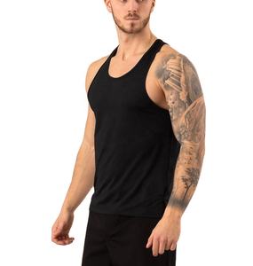 Al por mayor venta al por mayor nuevo diseño hombres gimnasio fitness ropa de secado rápido Chaleco de entrenamiento tapa del tanque con personalización logotipo - Product Image 1