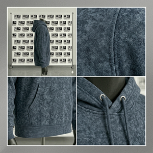 Sudadera con Capucha para Hombre, 100% Algodón, Forro Transpirable, Corte Regular, Estampado Invernal, con Logotipo Personalizado, Precio al por Mayor, Nueva Llegada 2026 - Product Image 6