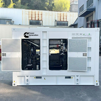 Génératrices diesel portables silencieuses à forte puissance, très demandées, 20KVA 25KVA 30KVA 40KVA 60KVA, production d'électricité 125KW 180KW