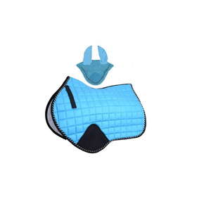 Customizable Premium Dressage High Quality Horse Riding Horse Saddle Pad Set Equine Saddle Pads for Horses OEM Service English - Product Image 1