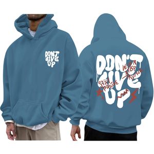 Sudadera con Capucha Extra Grande de Felpa Gruesa de Invierno, 500 Gsm, de Algodón Terry, Marca Hysaf Apparels Co, con Estampado Puff, para Hombre - Product Image 1