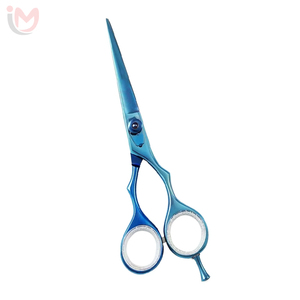 Ciseaux de coiffure professionnels en acier inoxydable avec poignée en caoutchouc pour salon de coiffure, ciseaux de coupe de cheveux - Product Image 6
