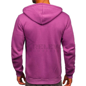 Últimas sudaderas con capucha personalizadas de estilo urbano para hombre, 100% algodón polar, color liso, ecológicas, transpirables, hechas en Pakistán, venta al por mayor, primavera - Product Image 2