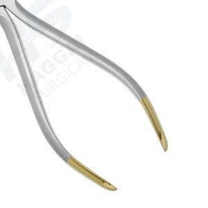 Pince orthodontique dentaire pour la pliage des fils, en acier inoxydable durable, outils dentaires professionnels, pince de coupe orthodontique souple - Product Image 6