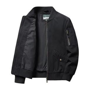 Men's Bomber Jacket Premium Quality Windproof Lightweight Casual Outerwear Streetwear Fashion Jacket - Product Image 3