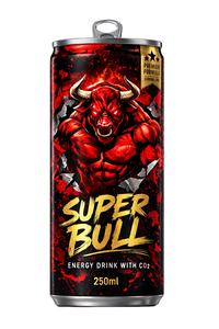 Bebidas Energéticas Bajas en Grasa con Sabor Personalizado, Nutrición Deportiva, Carbohidratos, Red Super Power, 24 Latas de Aluminio, Venta al por Mayor, Vietnam, OEM, ODM - Product Image 5