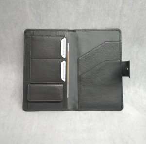 Portefeuilles de voyage pour passeports, porte-cartes, étuis pour téléphones portables, portefeuilles RFID, pochettes pour permis de conduire et documents, en cuir, avec impression personnalisée, fermeture à bouton longue, pour bus et voiture - Product Image 2