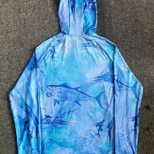 Sudadera con Capucha de Pesca de Manga Larga, Diseño Personalizado, Impermeable, de Secado Rápido, Transpirable, Anti-UV 50+ - Product Image 5