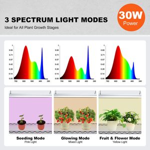 6-Tier Large Tall <b>Plant</b> Stand with 150W Full Spectrum LED Grow <b>Light</b> 3-Mode LED <b>Plant</b> <b>Light</b> Time - Product Image 2