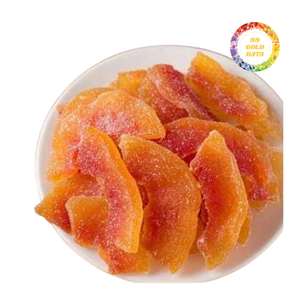 Cubos de Papaya Seca Suave Más Vendidos, Color Naranja Brillante, Suministro al por Mayor - Product Image 3