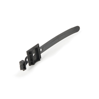 Attaches-câbles Essentra réglables, fixation par vis, noires, nylon 6/6 UL94 HB, sangle de fixation universelle UMS