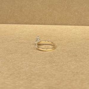 Joyería de Moissanita en Oro Amarillo de 9KT, Diseño con Incrustaciones, 5.120 g de Peso Bruto, Estilo Moderno y Lujoso para Bodas y Fiestas - Product Image 3