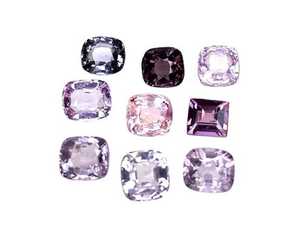 Spinelle naturelle bleu-violette, pierres précieuses de formes variées, en vrac, pour la fabrication de bijoux, bagues, pendentifs, vente en gros - Product Image 6