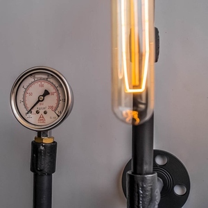 Lámpara de pared moderna nórdica de doble globo de cristal, minimalista, LED, de lujo, para dormitorio, mesita de noche, sala de estar, pasillo, escaleras - Product Image 2