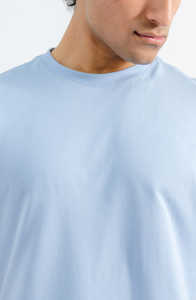 T-shirt homme en coton 100% de haute qualité, coupe slim, manches courtes, col rond, personnalisable avec votre marque. - Product Image 5