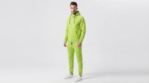 Ensemble survêtement décontracté personnalisable pour homme : sweat à capuche et pantalon de jogging pour la gym et les loisirs (vente en gros) - Product Image 6