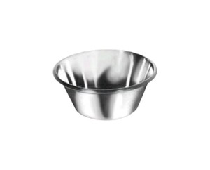 Tazón Redondo para Mezclar de 220 mm x 70 mm, Tazón de Acero Inoxidable para Mezclar de Uso Médico, Quirúrgico, Dental, Veterinario y de Laboratorio - Product Image 4