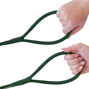Top Quality Stainless Steel Hook Leather <b>Dog</b> Leash Comfortable Hot Sale <b>Collar</b> Leashes For Online Sale - Product Image 4