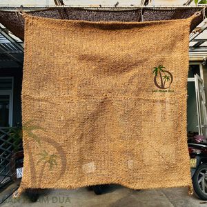 Formes et tailles personnalisées pour voiles pare-soleil en fibre de coco / tentures de patio en fibre de coco au meilleur prix de gros - Product Image 5