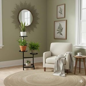 Support de plantes en métal moderne à 4 niveaux pour pots de fleurs et plantes vertes d'intérieur, finition thermolaquée, style minimaliste - Product Image 4