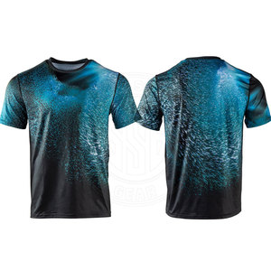 เสื้อยืดซับลิเมชั่นผู้ชาย เสื้อผ้าฤดูร้อน เนื้อผ้าเบาสบาย ระบายอากาศได้ดี เสื้อยืดซับลิเมชั่นลำลอง สไตล์เท่ห์ ลุคคูล - Product Image 3
