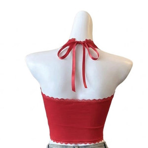 2026 Custom V-Neck Collar Design Women Tank <b>Tops</b> Spandex Material Made Stretchable Women Tank <b>Tops</b> - Product Image 5