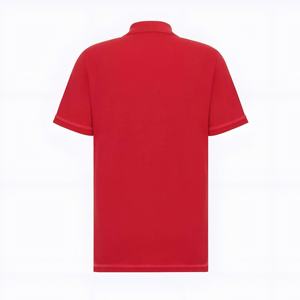 เสื้อถักสีดำสำหรับผู้ชาย ผ้าฝ้าย 100% ระบายอากาศได้ดี กันน้ำ ไร้รอยต่อ ป้องกันรอยยับ มีกระเป๋าโลโก้ด้านหน้า ทรง 6 แผง สวมใส่สบาย แบบลำลอง - Product Image 4